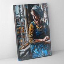 Popcas  Johannes Vermeer Kanvas Tablo Duvar Sanatı Ev Dekorasyonu