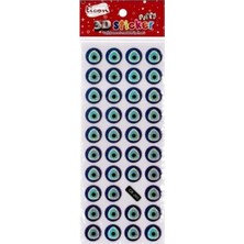 Ticon Sticker Nazar Boncuğu - 3 Adet