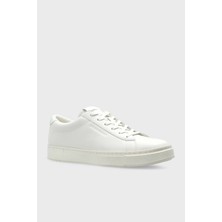 Emporio Armani Logolu Deri Sneaker Ayakkabı Erkek Ayakkabı EM004783 AF20004 U0003