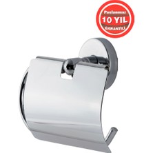 Banyom Home Clk Paslanmaz Pirinç Karaca Tuvalet Kağıtlık Krom Renk