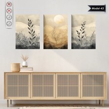 Akıllı Kağıt Statik Tutunma Özellikli Tablo - Poster Çiçek (Model- 43)