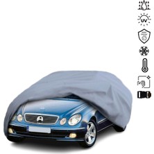 ULTRASHOP Mercedes Benz E Serisi (2002 – 2009) Su Geçirmez Araba Brandası Dış Mekan Oto Brandası