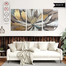 Akıllı Kağıt Statik Tutunma Özellikli Tablo - Poster Çiçek (Model- 42)