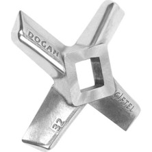 Osimo No:32 Kıyma Makinesi Bıçağı Paslanmaz Çelik Profesyonel Et Çekme Bıçağı Sanayi Tipi