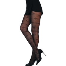 Çorap Diyarı Firuze Kadın Külotlu Çorap - Siyah