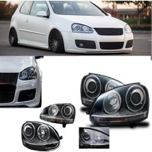 Vw Golf 5 Mk5 2004-2009 Bi Xenon Özellikli Krom R32 Ön Far