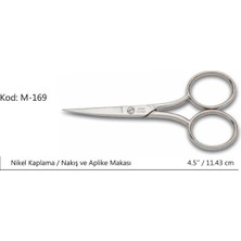 İsmiyle Al Eco Lounge Rose Europe Az Kalın Nakış Makası Süper Kalite No:4,5 11,43 cm