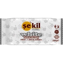 Südor Şekil Seramik Kil Hamuru 250 gr Beyaz - 2 Adet