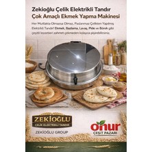 Zekioğlu Elektrikli Tandır Ekmek Tandırı Krom Çelik Tandır