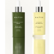 Matsu Rosemary Scalpify Serum & Pre-wash Oil - Saç Derisi Bakımı & Güçlendirici Ön Bakım Yağı
