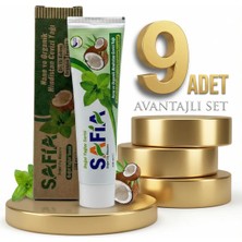 Safia Nane ve Hindistan Cevizli Organik Diş Macunu 9X100 ml