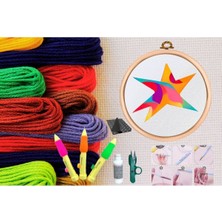 Argesco Mühendislik Punch Seti Nakış Seti Kasnaklı Kendin Yap Seti Seri 130