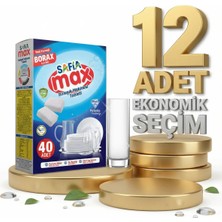 Safia Max Bulaşık Makina Tableti 12X40LI