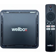 Wellbox 4K Android Tv Box Medya Oynatıcı