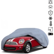 ULTRASHOP Mini Cooper Hatch (2024 –) Su Geçirmez Araba Brandası Dış Mekan Oto Brandası