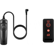 Sony Kablolu Deklanşör + Kablosuz Kumanda A6600 A6500 A6400 A6300 A6000