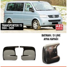 Tuning Vadisi Transporter T5 Batman Yarasa Ayna Kapağı Piano Black / 2004 - 2009