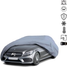 ULTRASHOP Mercedes Benz C Serisi (2014 – 2021) Su Geçirmez Araba Brandası Dış Mekan Oto Brandası