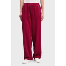 Tommy Jeans Relaxed Fit Logolu Yüksek Bel Pantolon Bayan Pantolon DW0DW22633 Vlc