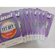 Final Tyt-Ayt Başlıyorum ve Bitiriyorum Paketi (Sayısal)10'lu Dergi Seti