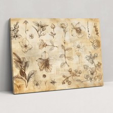 Popcas  Leonardo Da Vinci Kanvas Tablo - Ev Dekorasyonu Için Leonardo Da Vinci Kanvas Duvar Sanatı