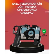 İsmiyle Al Ergonomik Tetik Tasarımlı Mobil Oyun Gamepad Tutucu