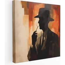 Popcas  Godfather Soyut Modern Kanvas Tablo - Ev Dekorasyonu Duvar Sanatı Premium Malzemeler