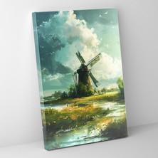 Popcas  Johannes Vermeer Duvar Dekorasyonu - Ev Dekorasyonu Kanvas Tablo