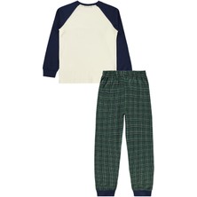 Civil Boys Mode Baskılı 10-13 Yaş Pijama Takımı - Lacivert 12-13 Yaş