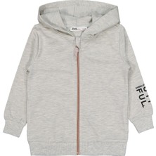 Civil Girls Basic 2-5 Yaş Hırka - Ekru 5-6 Yaş