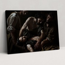 Popcas  Duvar Sanatı Kanvas Tablo Caravaggio Tarzı Ev Dekorasyonu