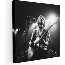 Popcas  Kurt Cobain Kanvas Tablosu - Etkileyici Duvar Sanatı
