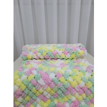 Gift And Flowers Puffy El Örgüsü Bebek Battaniyesi, El Örgüsü ,el Emeği