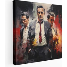 Popcas  Goodfellas Soyut Resim Kanvas Tablo - Duvar Sanatı Kanvas Tablo