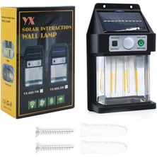 İsmiyle Al Güneş Enerjili Hareket Sensörlü Duvar Lambası