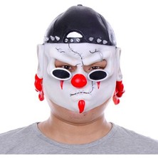 Skygo Lateks Şapkalı Gözlüklü Beyaz Maske