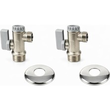 2'li Filtreli Taharet Ara Musluk Pirinç Gövde Döküm Taharet