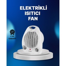 İsmiyle Al Mini Elektrikli Isıtıcı – 2000W Güç, Fanlı Isıtma, 3 Isı Modu
