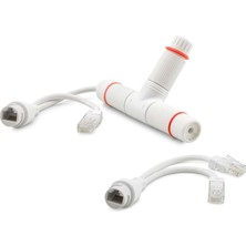 Skygo Ağ Kablolama Konnektör Poe Combıner Mux 2ın1 Beyaz HDX5550