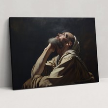 Popcas  Caravaggio Tarzı Kanvas Tablo Duvar Sanatı