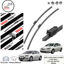 Opel Astra Sedan-Station  ( 2015-2022 ) Araca Özel Ön Sağ-Sol Silecek Silbak  700MM/600MM (SB2824C)