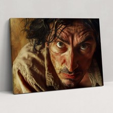 Popcas  Caravaggio Tarzı Dekoratif Tablo / Duvar Sanatı / Kanvas Duvar Tablosu