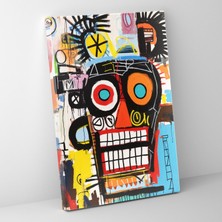 Popcas  Basquiat Çağdaş Sanat Kanvas Tablo Duvar Dekorasyonu