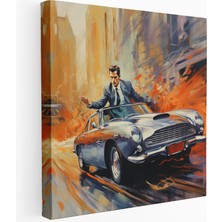 Popcas  Gölge Peşinde Kanvas Tablo