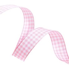 Argesco Mühendislik Tafta Ekoseli Kurdele 25 mm Pudra 2 Metre