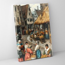 Popcas  Johannes Vermeer Duvar Dekorasyonu - Kanvas Tablo Ev Dekorasyonu Duvar Sanatı
