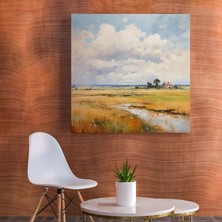 Popcas  Goodfellas Izlenimci Manzara Kanvas Tablo - Ev Dekorasyonu Izlenimci Manzara Resim Sakinleştirici Renk Paleti