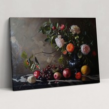 Popcas  Caravaggio Tarzı Duvar Dekorasyonu Ev Dekorasyonu Kanvas Tablo