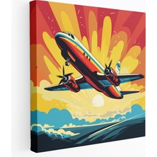 Popcas  Doğa Manzarası Kanvas Tablo Oturma Odası Dekorasyonu Için Uygun