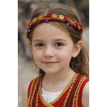 Seymen Bıçakçılık Yöresel El Yapımı Bandana | Geleneksel Desenli Saç Aksesuarı | Çocuk & Yetişkin Uyumlu